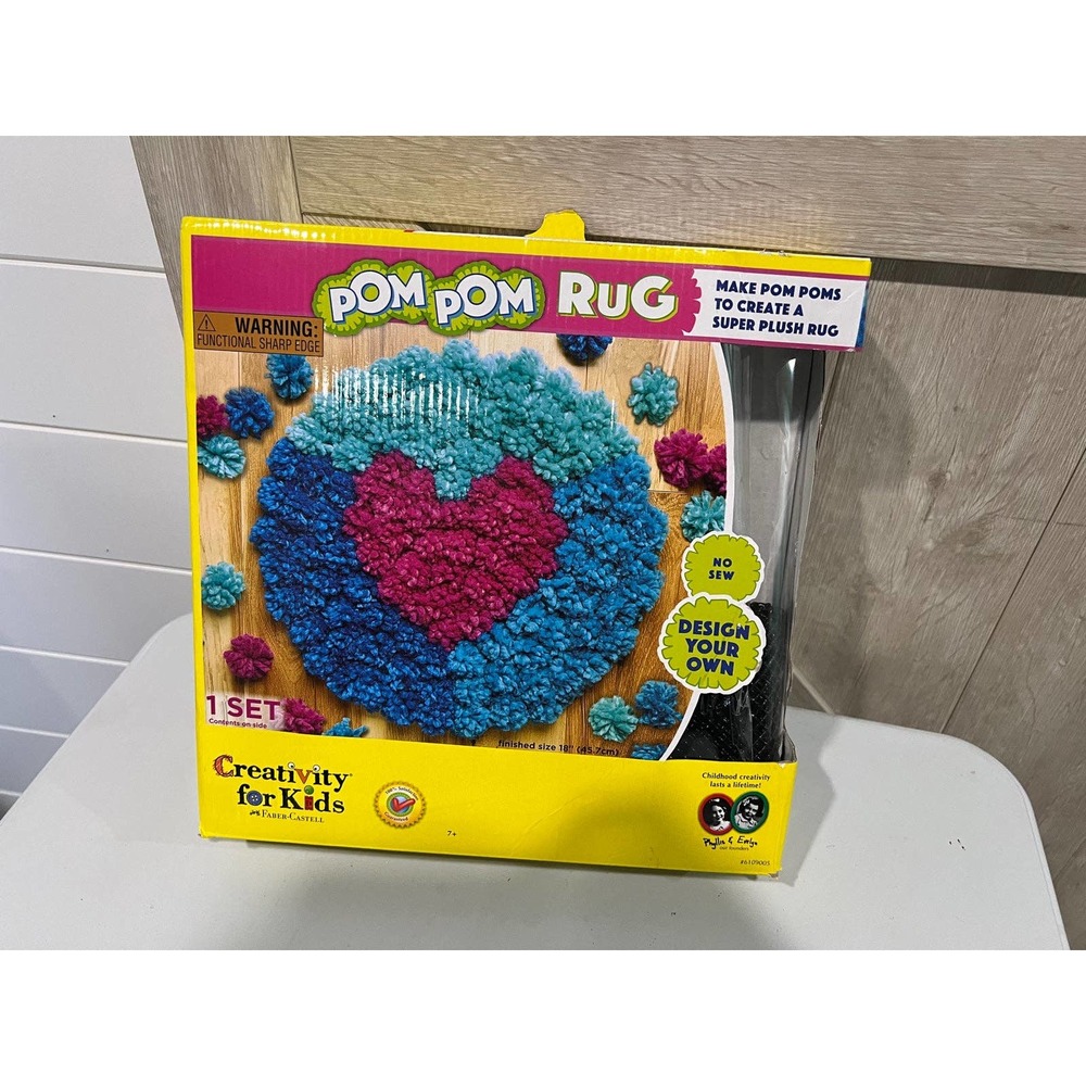 Pom Pom Rug - Picture 2 of 3